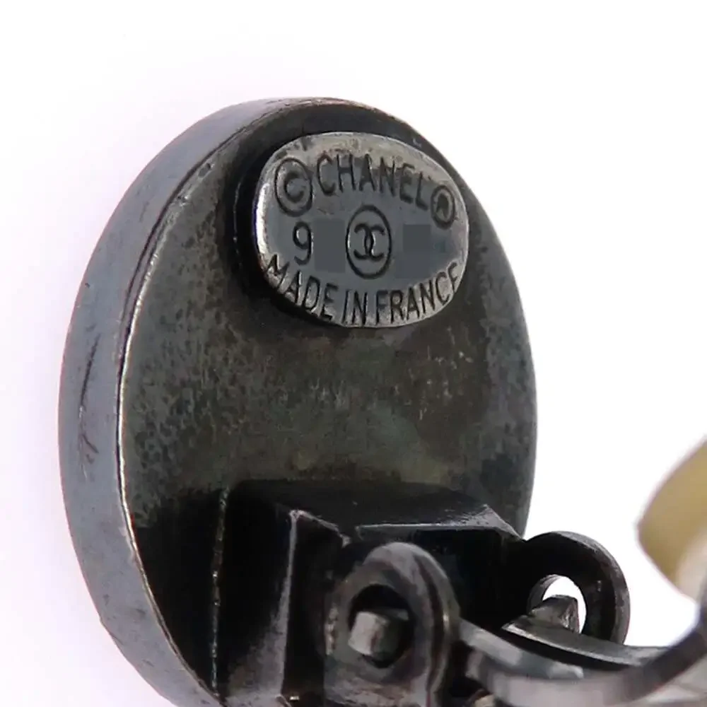 Chanel Cc Logo Clip-On Earrings Metal #266448C83B